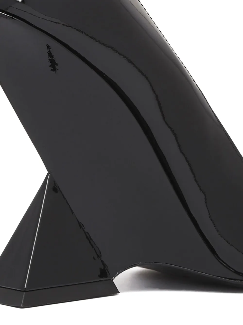 The Attico 105mm Cheope pumps Black