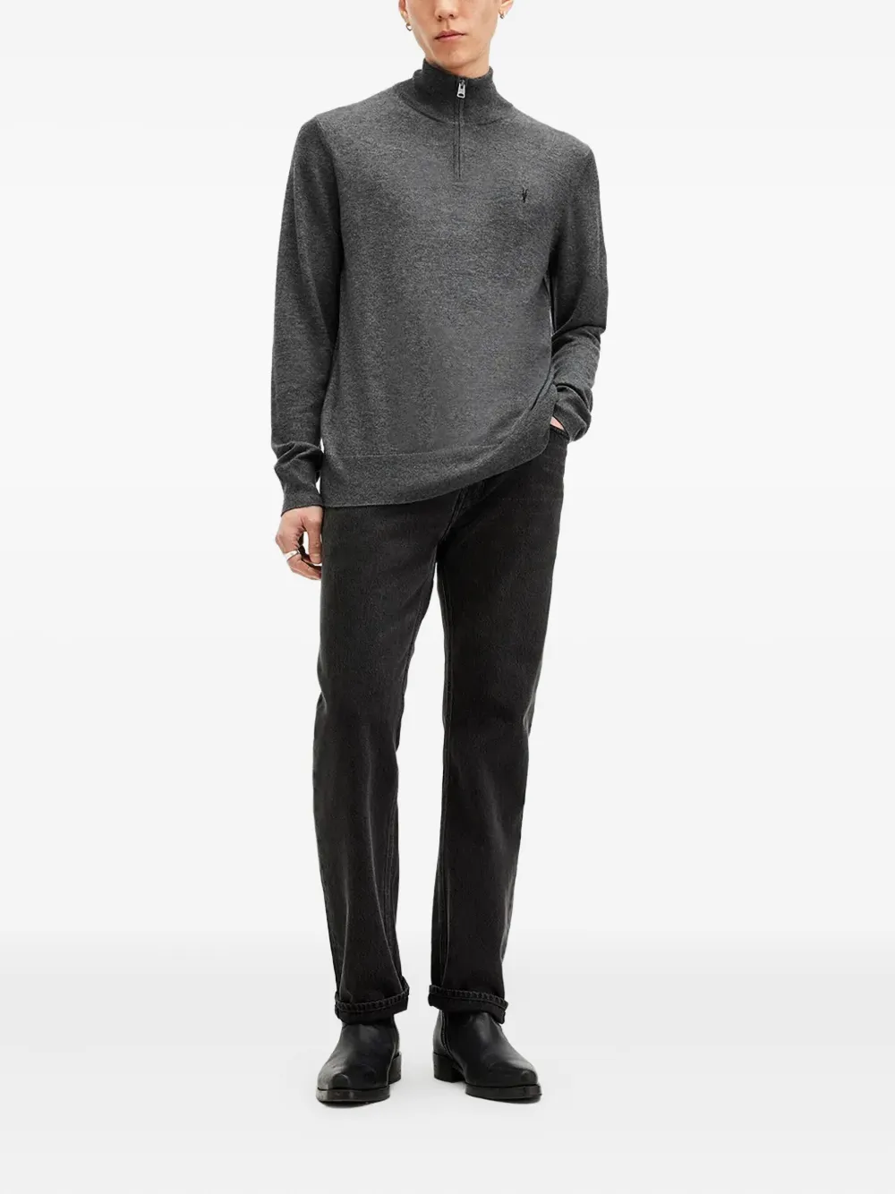 AllSaints wool-blend jumper - Grijs