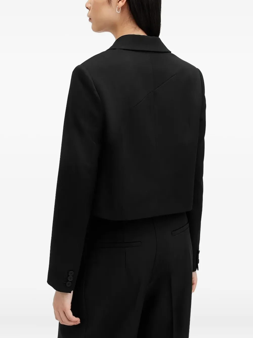 AllSaints Blazer met enkele rij knopen Zwart