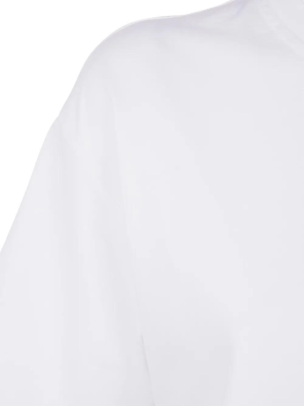 Sportmax Katoenen T-shirt met korte mouwen Wit