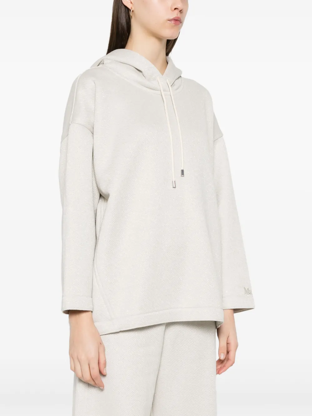 Max Mara Rally hoodie Beige