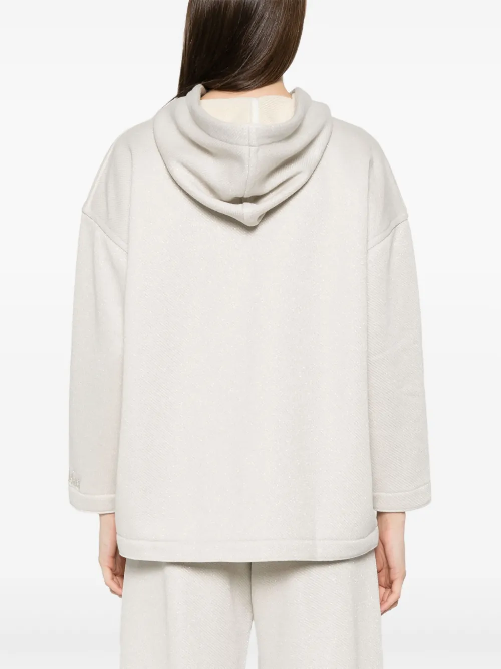 Max Mara Rally hoodie Beige