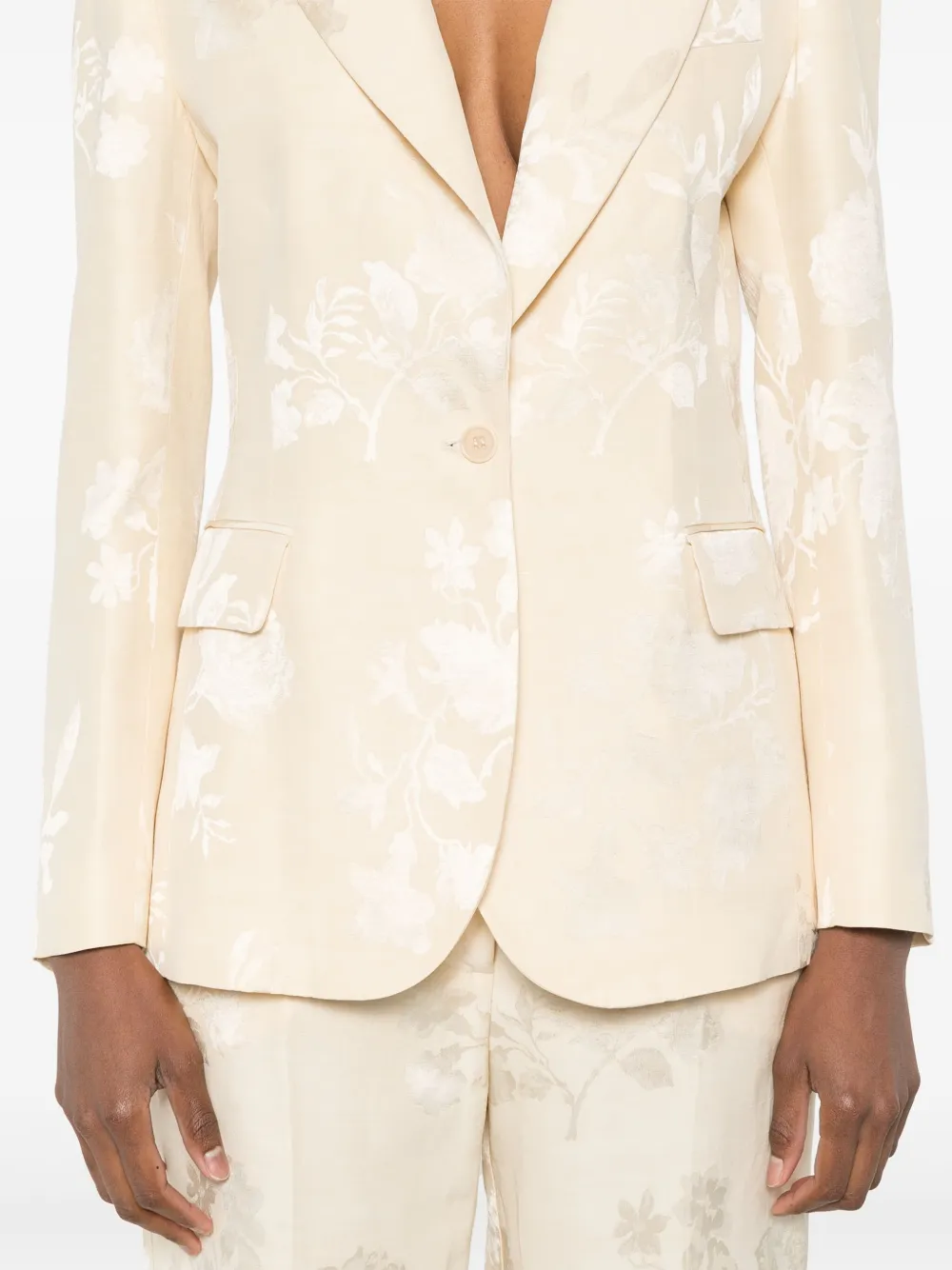 P.a.r.o.s.h Rarisse Blazer In Neutrals