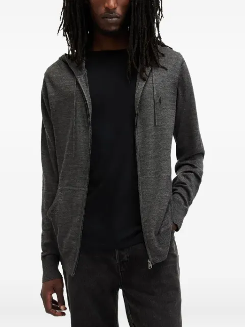 AllSaints cárdigan con capucha y cierre