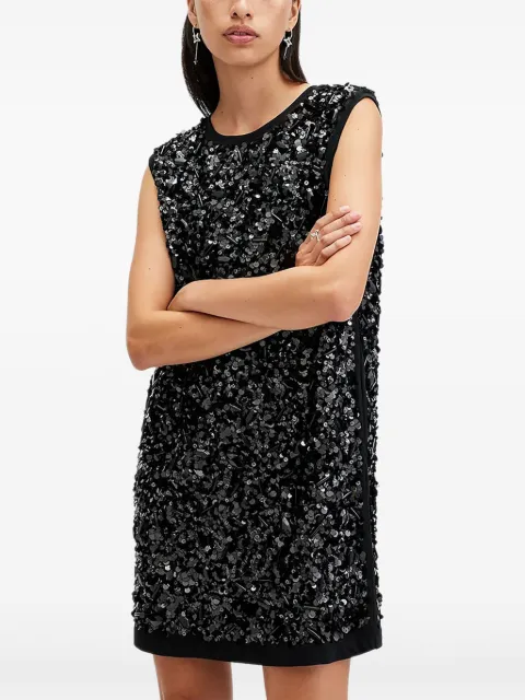 AllSaints sequin-embellished sleeveless dress