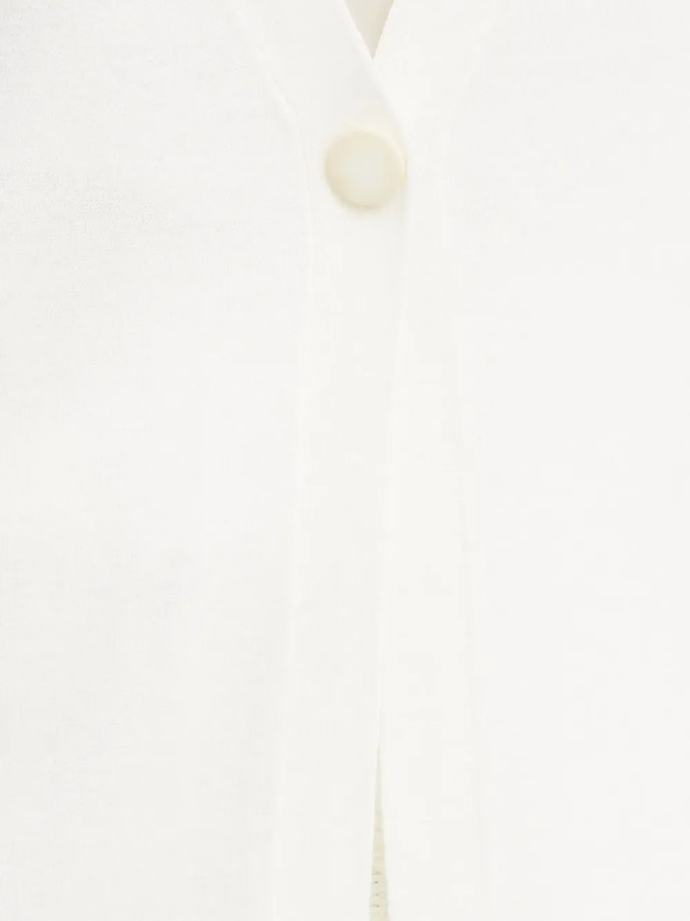 Armani Exchange Vest met enkele knoop Wit