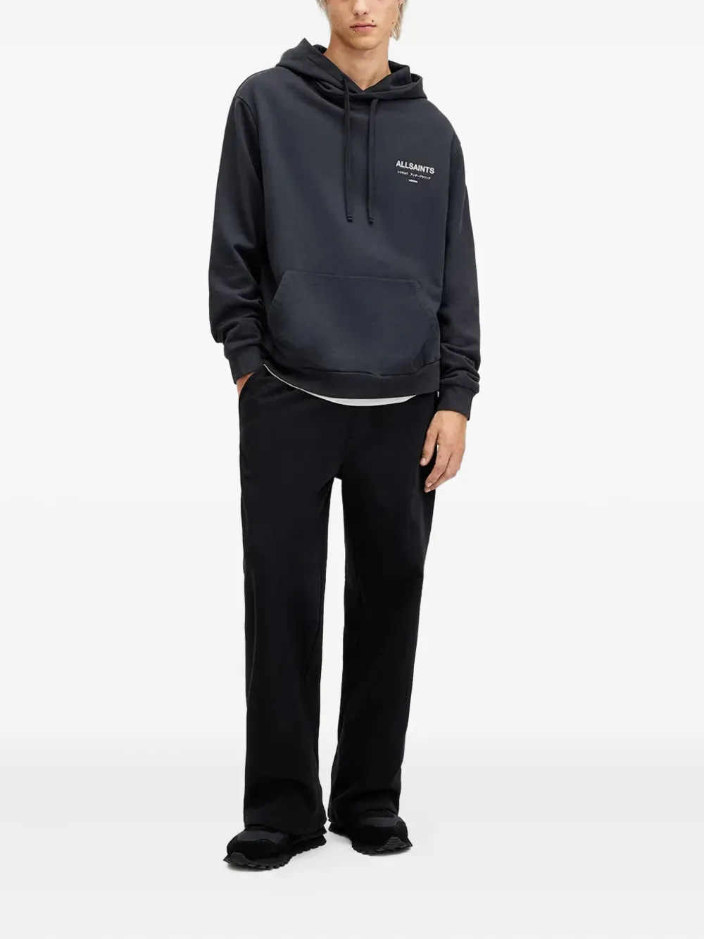 AllSaints logo-print hoodie | Hoodies | Image 2