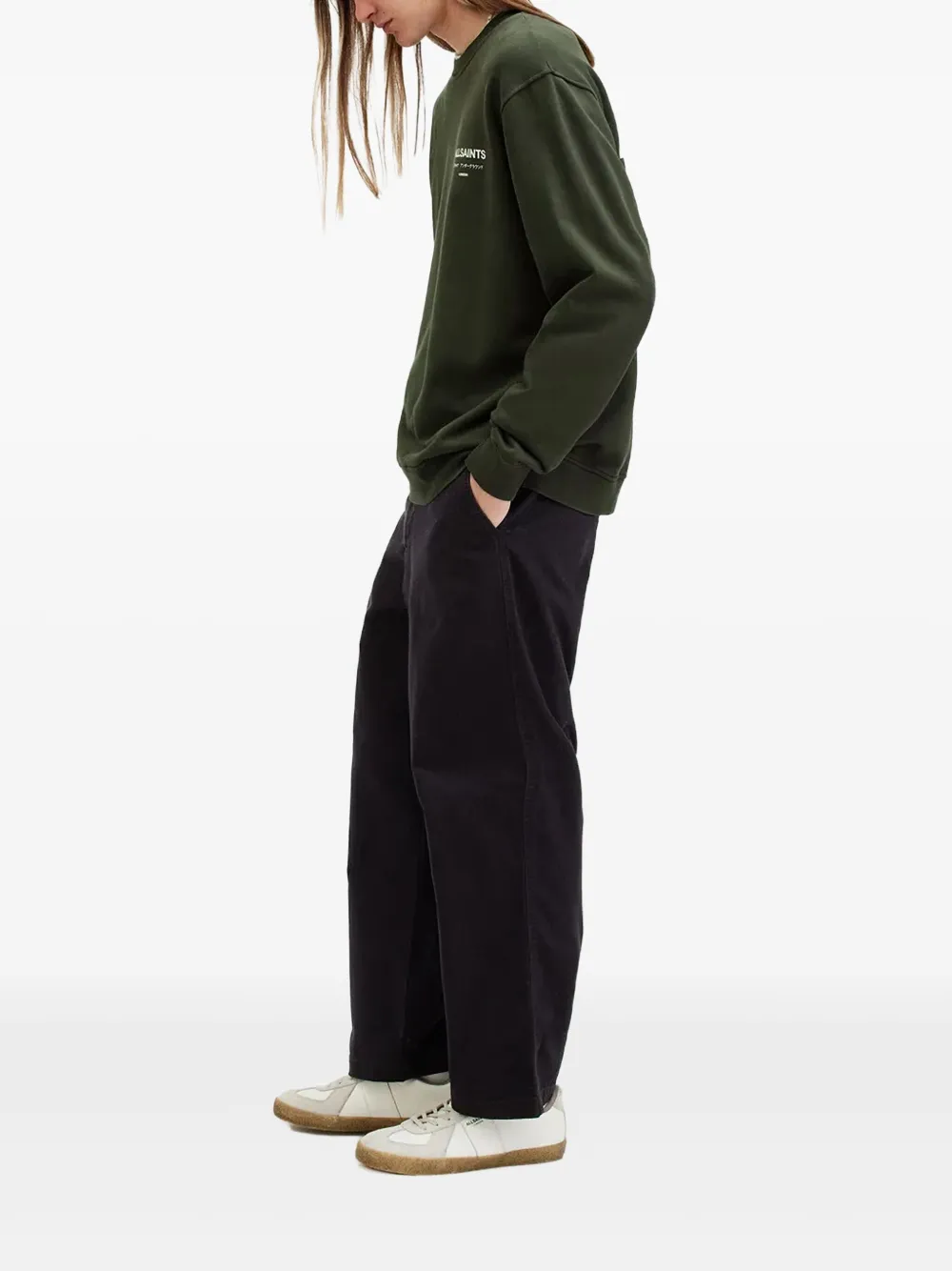 AllSaints logo-print sweatshirt | Sweatshirts | Image 2