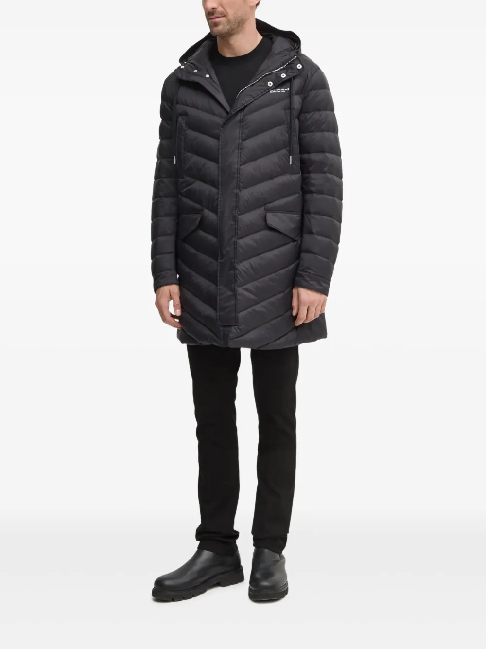 Armani Exchange logo-embroidered jumper | Knitted Sweaters | Image 2