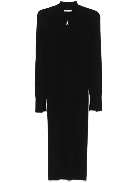 Patrizia Pepe ribbed midi dress 