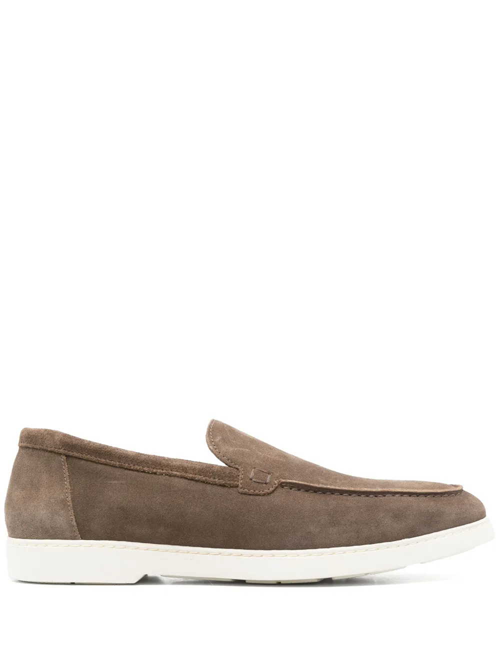 Doucal's suede loafers Brown