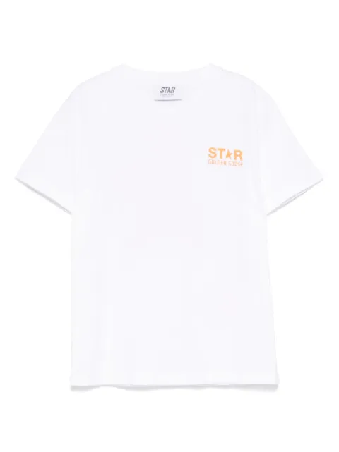 Golden Goose Kids Camiseta com estampa de logo