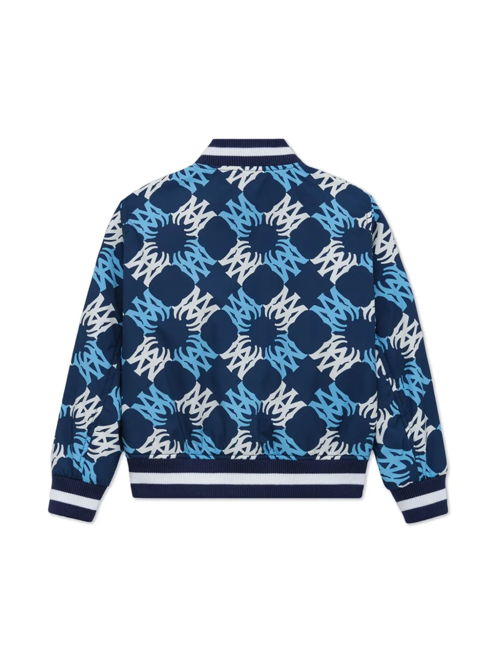 AMIRI KIDS Bomberjack met Ma Quad-monogram - Blauw