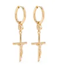 Dolce & Gabbana cross-pendant earrings - Gold