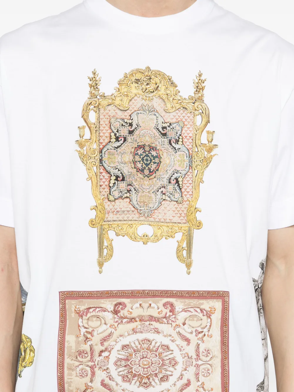 Givenchy T-shirt met grafische print Wit