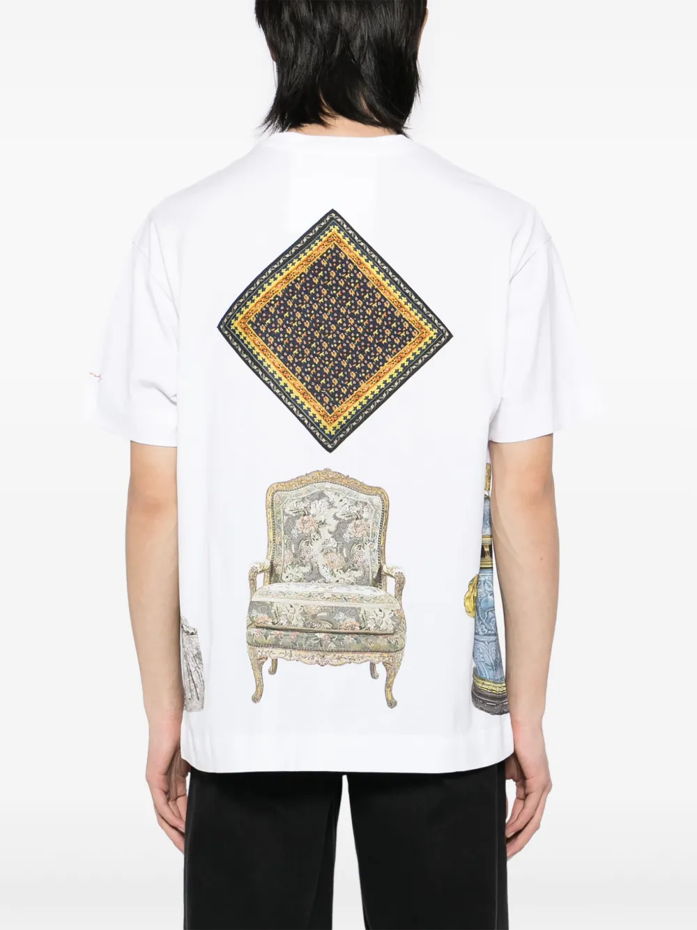 Givenchy T-shirt met grafische print Wit