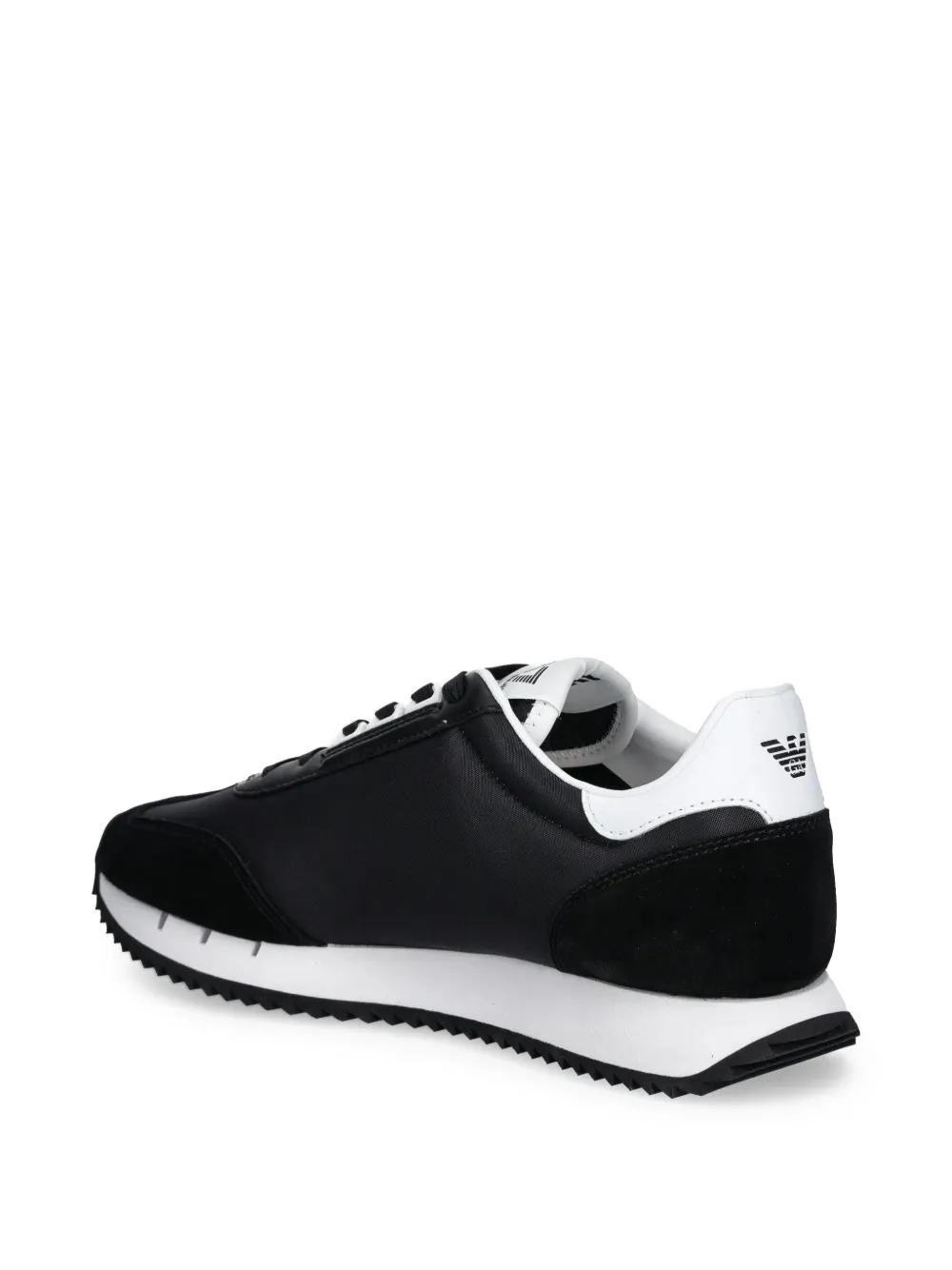 Ea7 Emporio Armani logo-print sneakers Black