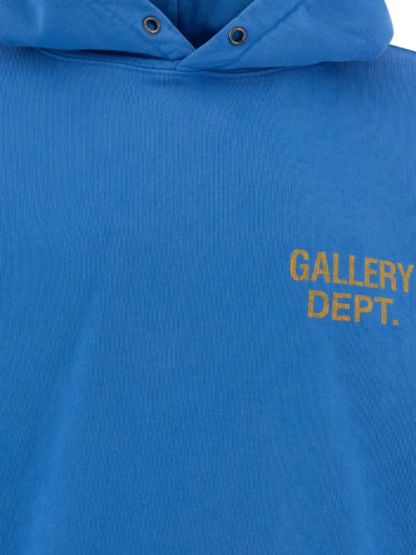 GALLERY DEPT. 90's GD-logo Hoodie | Blue | FARFETCH