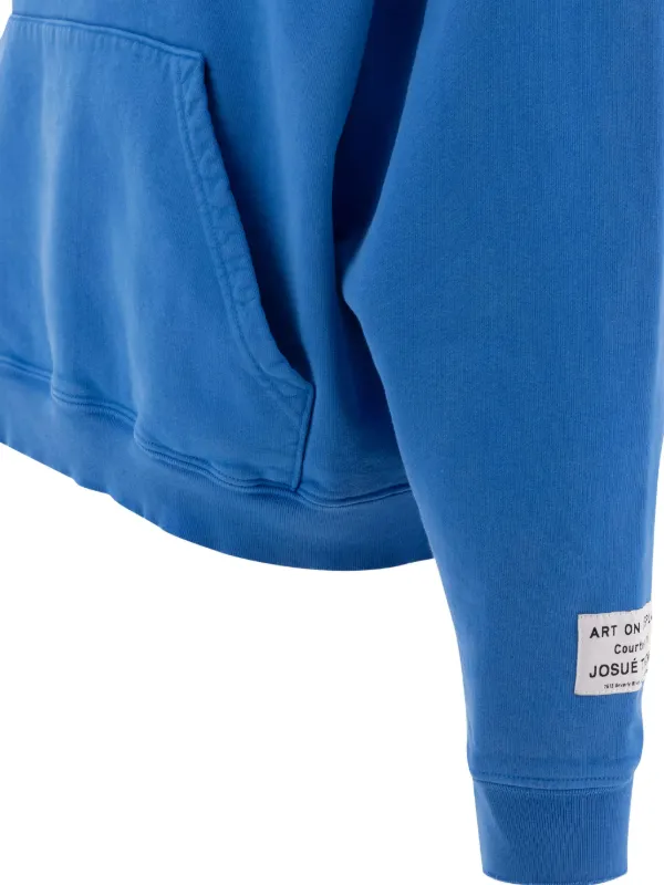 GALLERY DEPT. 90's GD-logo Hoodie | Blue | FARFETCH