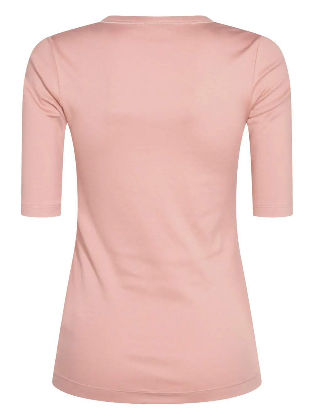 Fabiana Filippi T-shirt van stretch-katoen - Roze