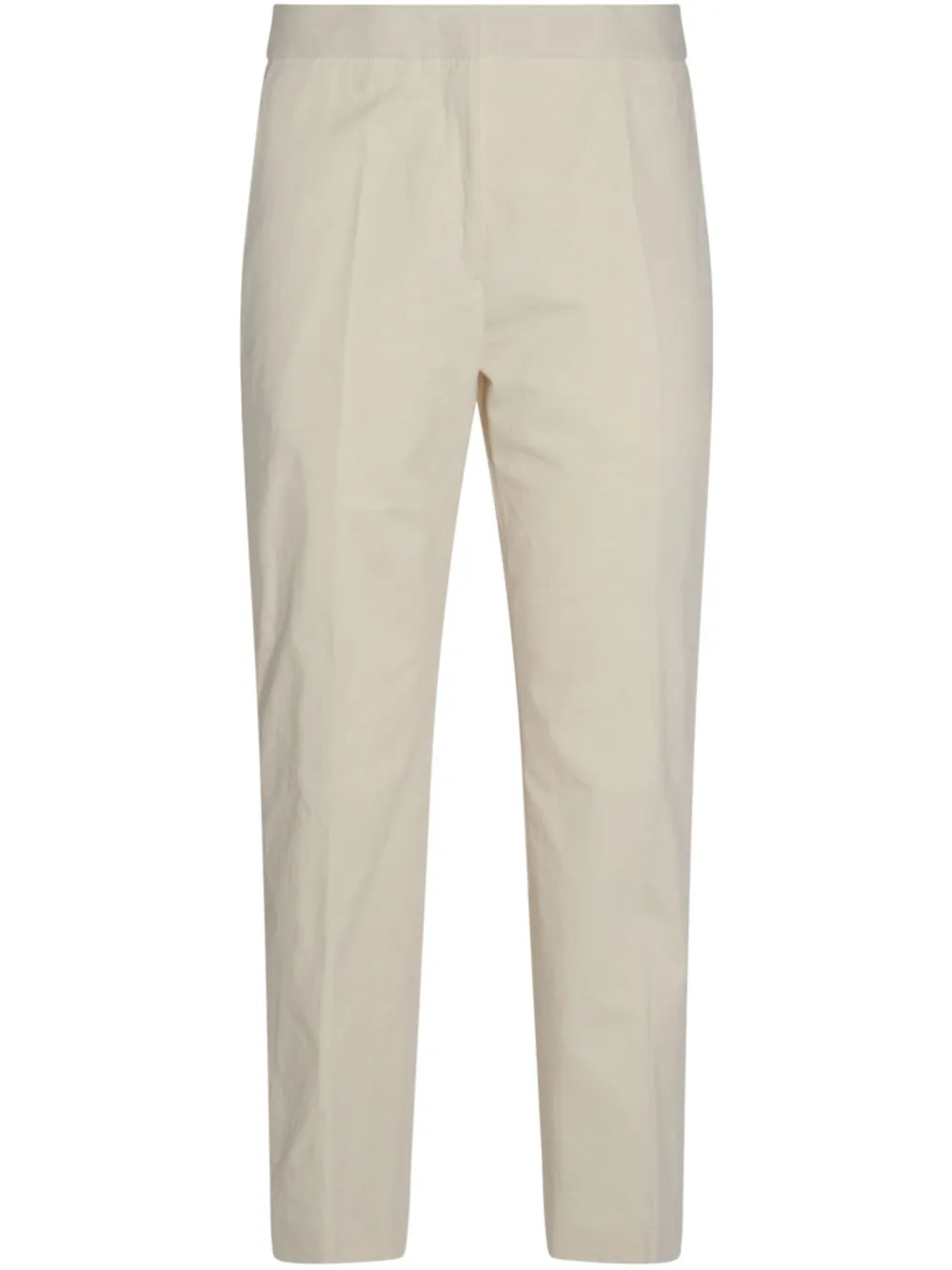 Jil Sander tapered cotton trousers | Neutrals | Image 1