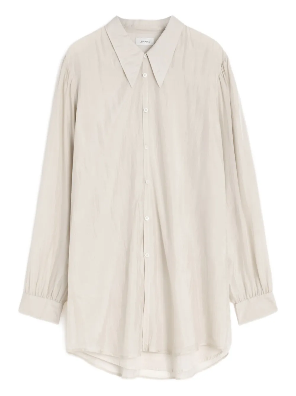 LEMAIRE camisa de chifón | neutro | Image 1