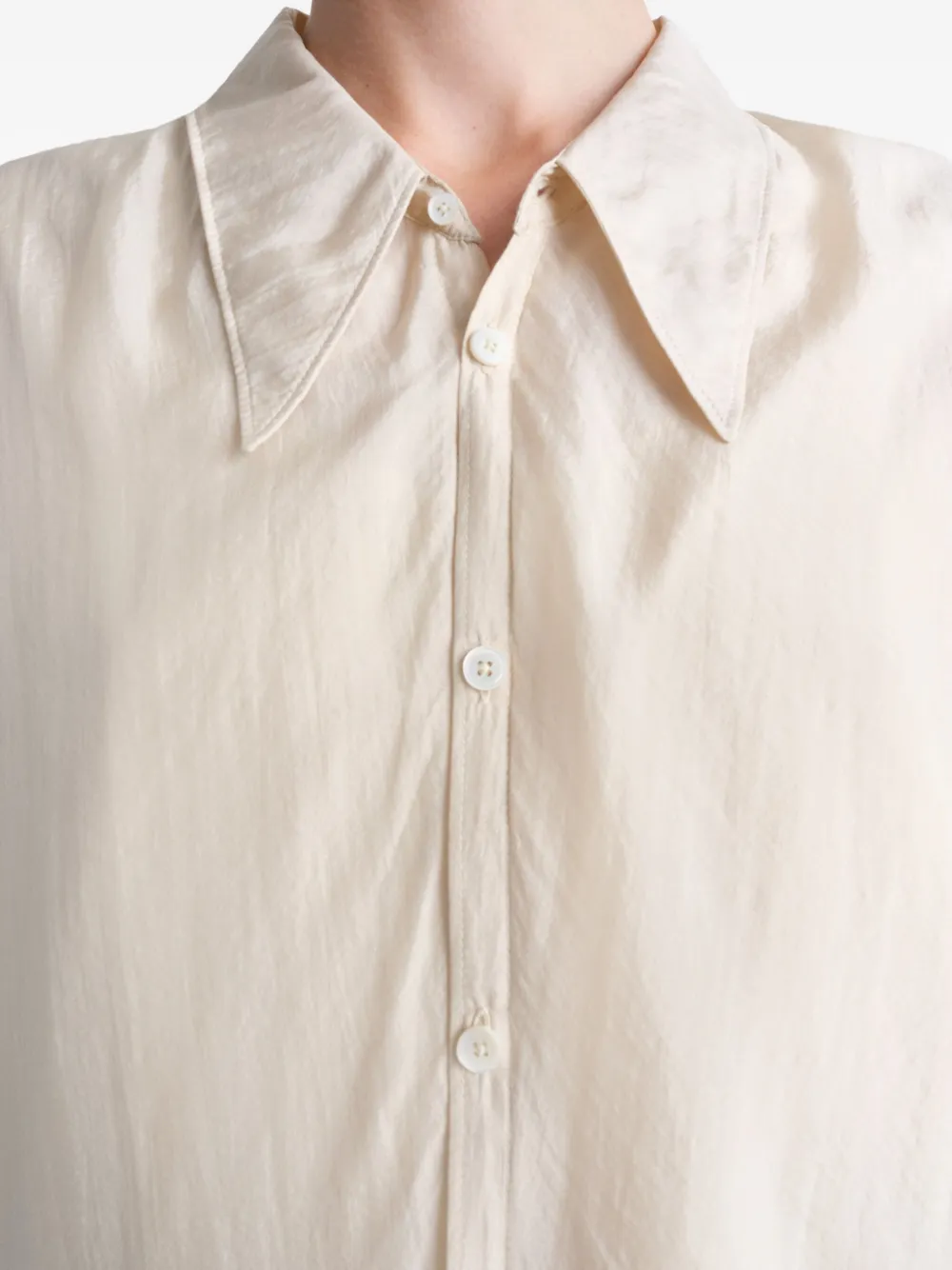 LEMAIRE Chiffon blouse Beige