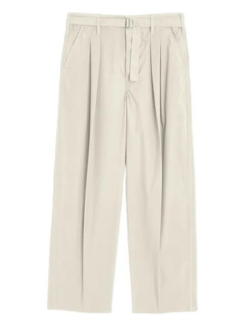 LEMAIRE belted pleated trousers