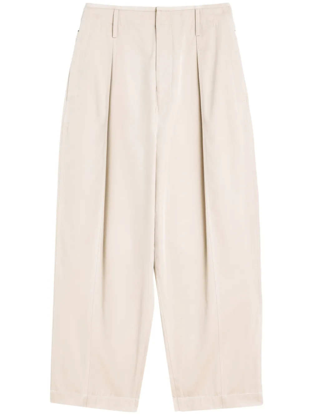pleated palazzo pants