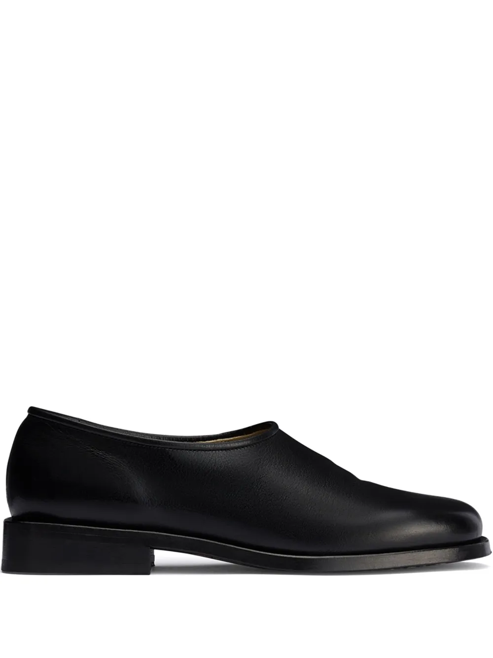 LEMAIRE Anatomic Derby shoes Black