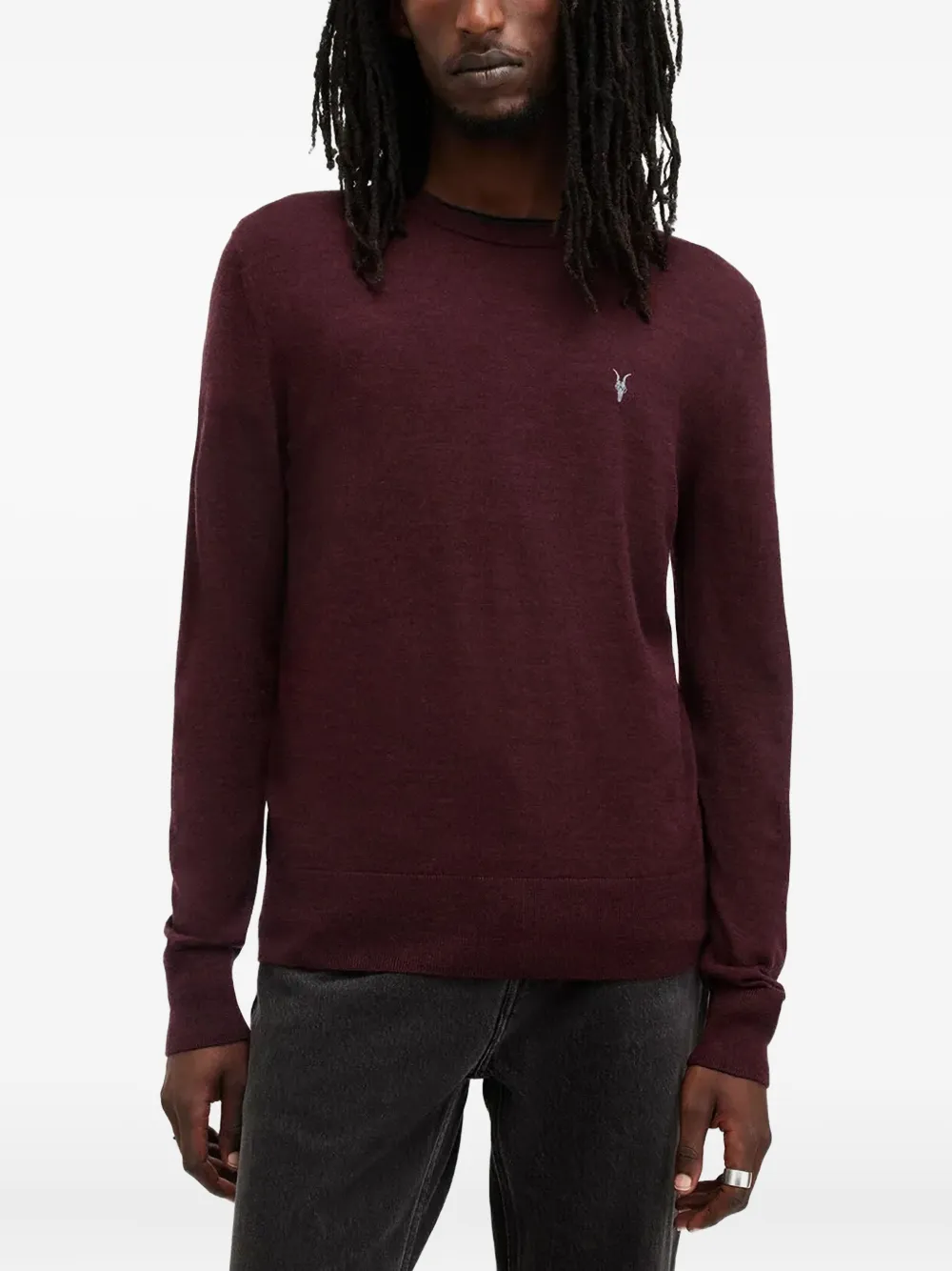 AllSaints ロゴ セーター - レッド AllSaints ロゴ セーター - レッド
