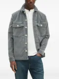 AllSaints button-down pocket shirt jacket - Blue