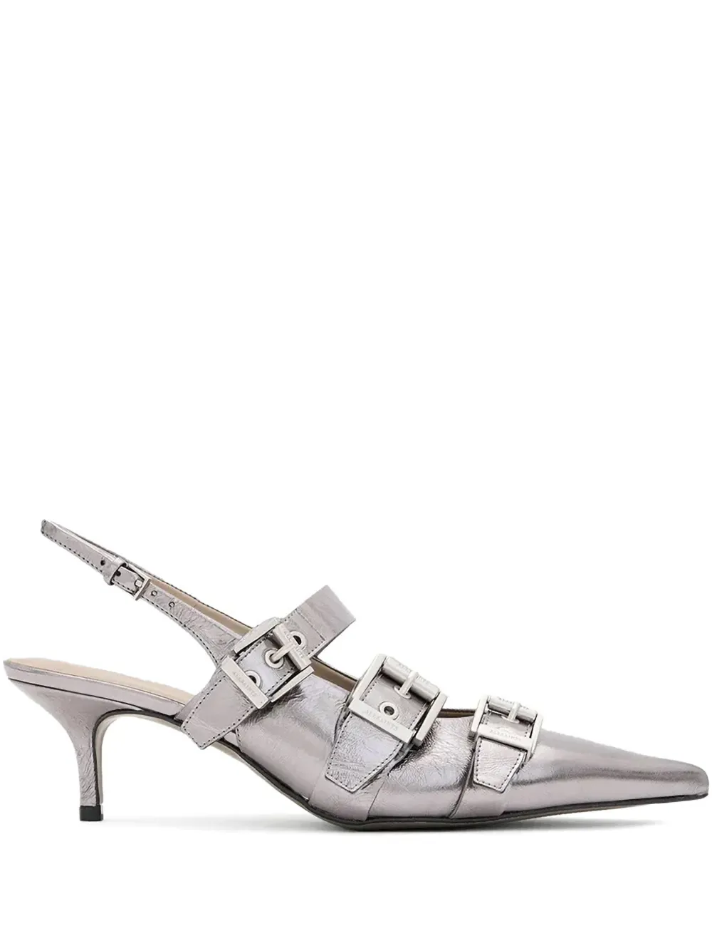 AllSaints Grace slingback pumps Grey