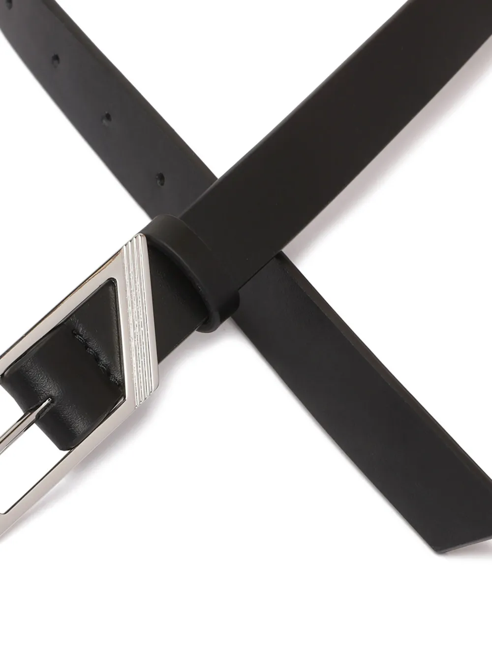 The Attico leather belt - Zwart