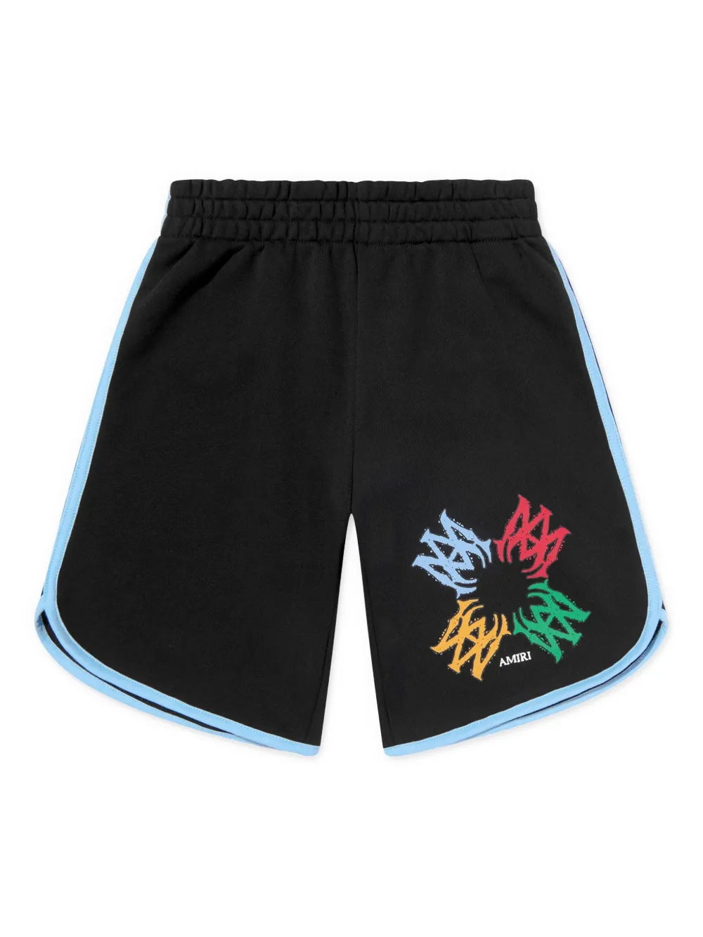AMIRI KIDS Shorts met logo Zwart