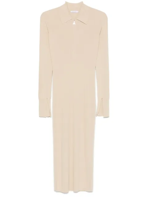 Patrizia Pepe ribbed midi dress 