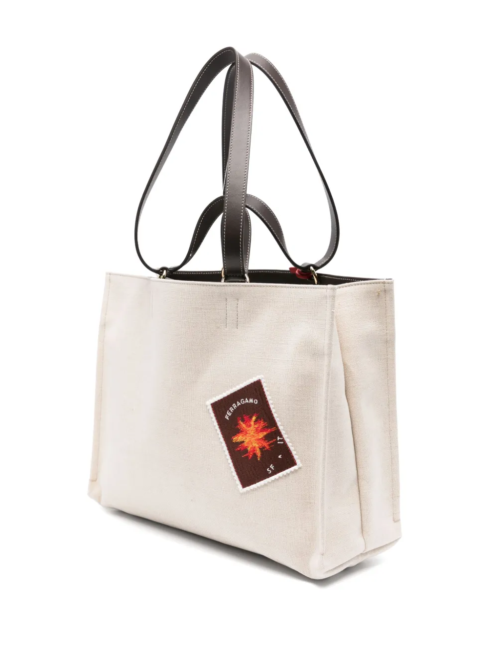 Ferragamo Grote shopper Beige