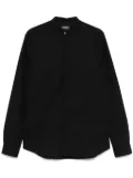 DONDUP band-collar shirt - Black