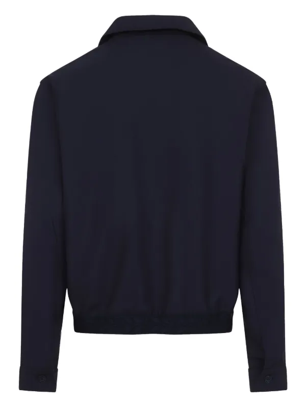 Casablanca ウール ジャケット | ブルー | FARFETCH JP