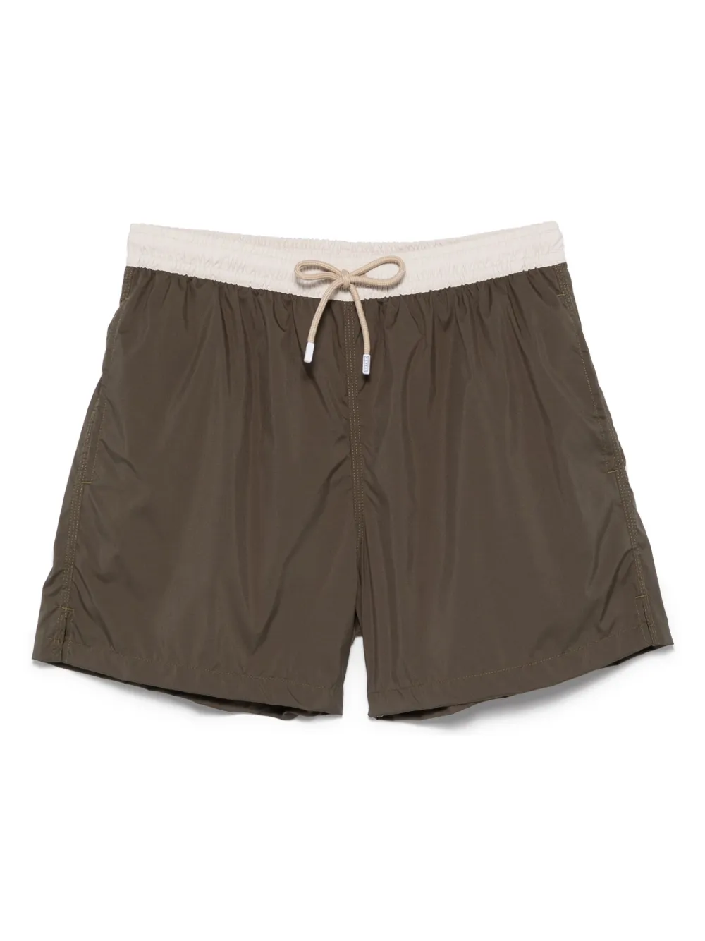 logo-patch swim shorts