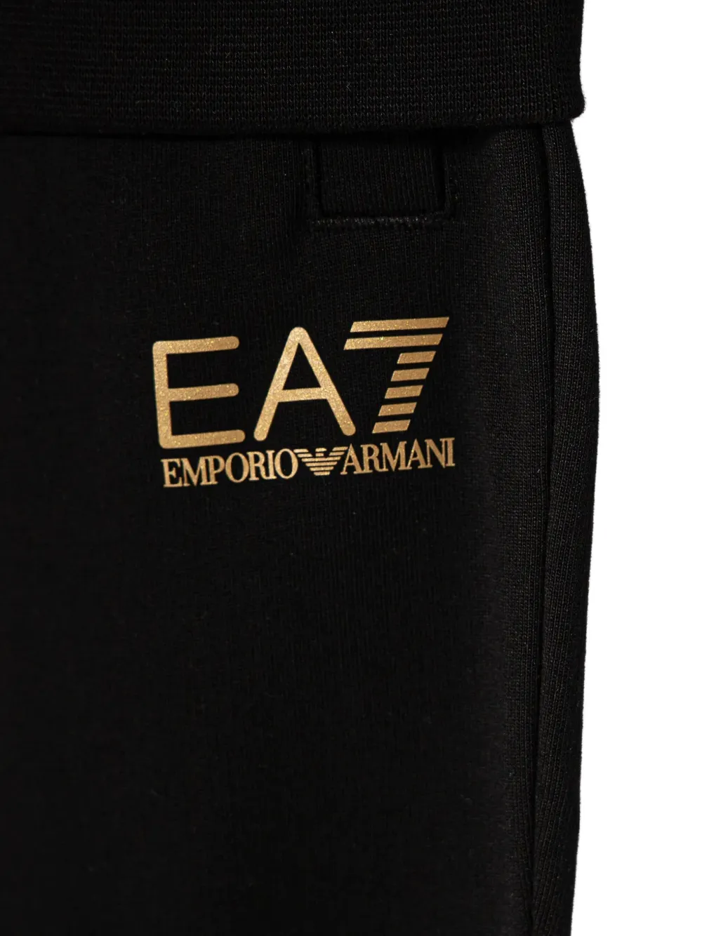 Ea7 Emporio Armani Katoenen trainingspak Zwart