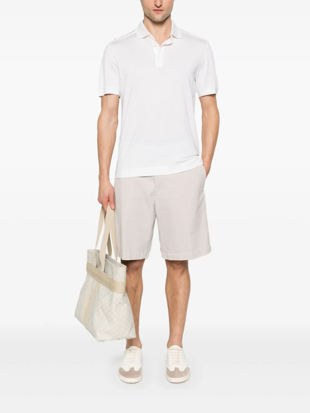 Brunello Cucinelli Katoenen shorts - Beige