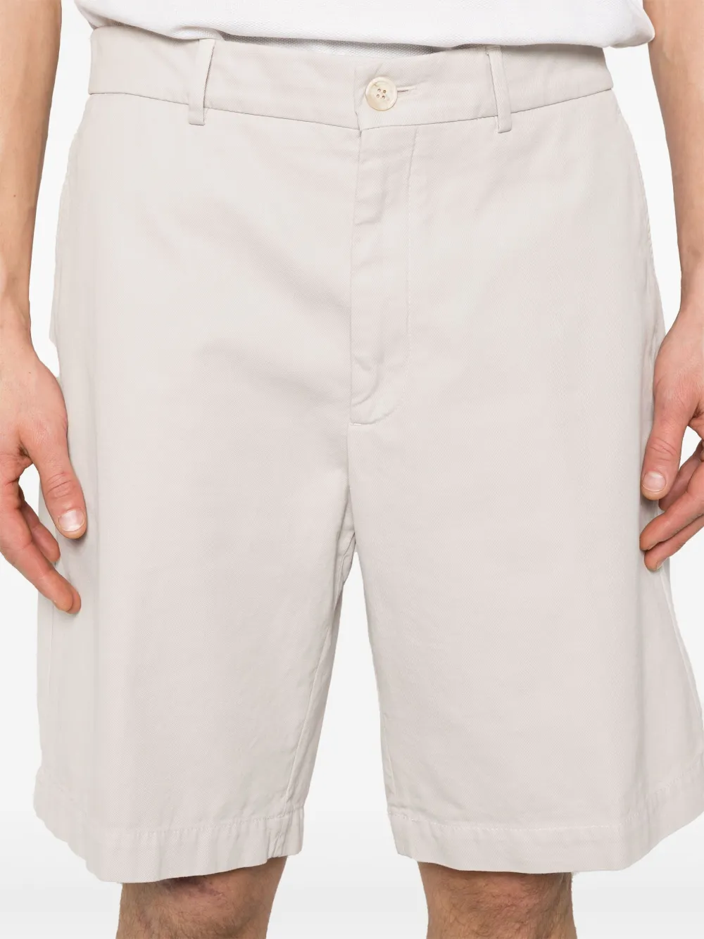 Brunello Cucinelli Katoenen shorts Beige