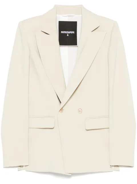 Patrizia Pepe twill blazer 
