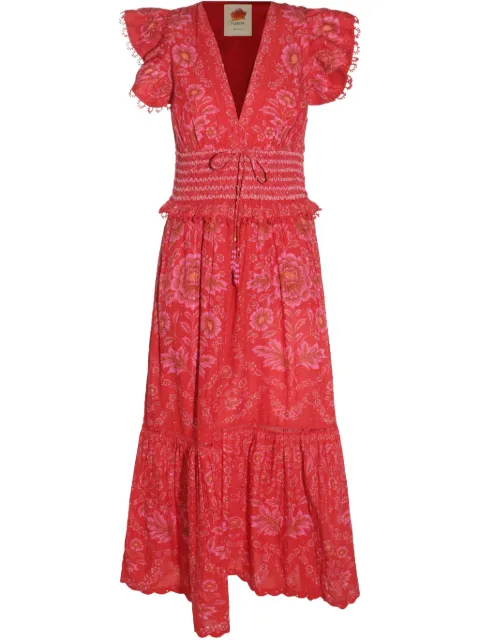 FARM Rio floral-print maxi dress