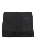 Fabiana Filippi linen-blend scarf - Black