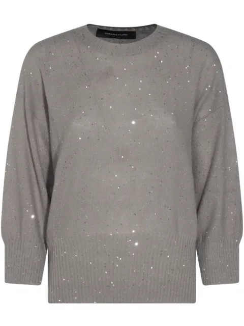 Fabiana Filippi sequin-embellished jumper