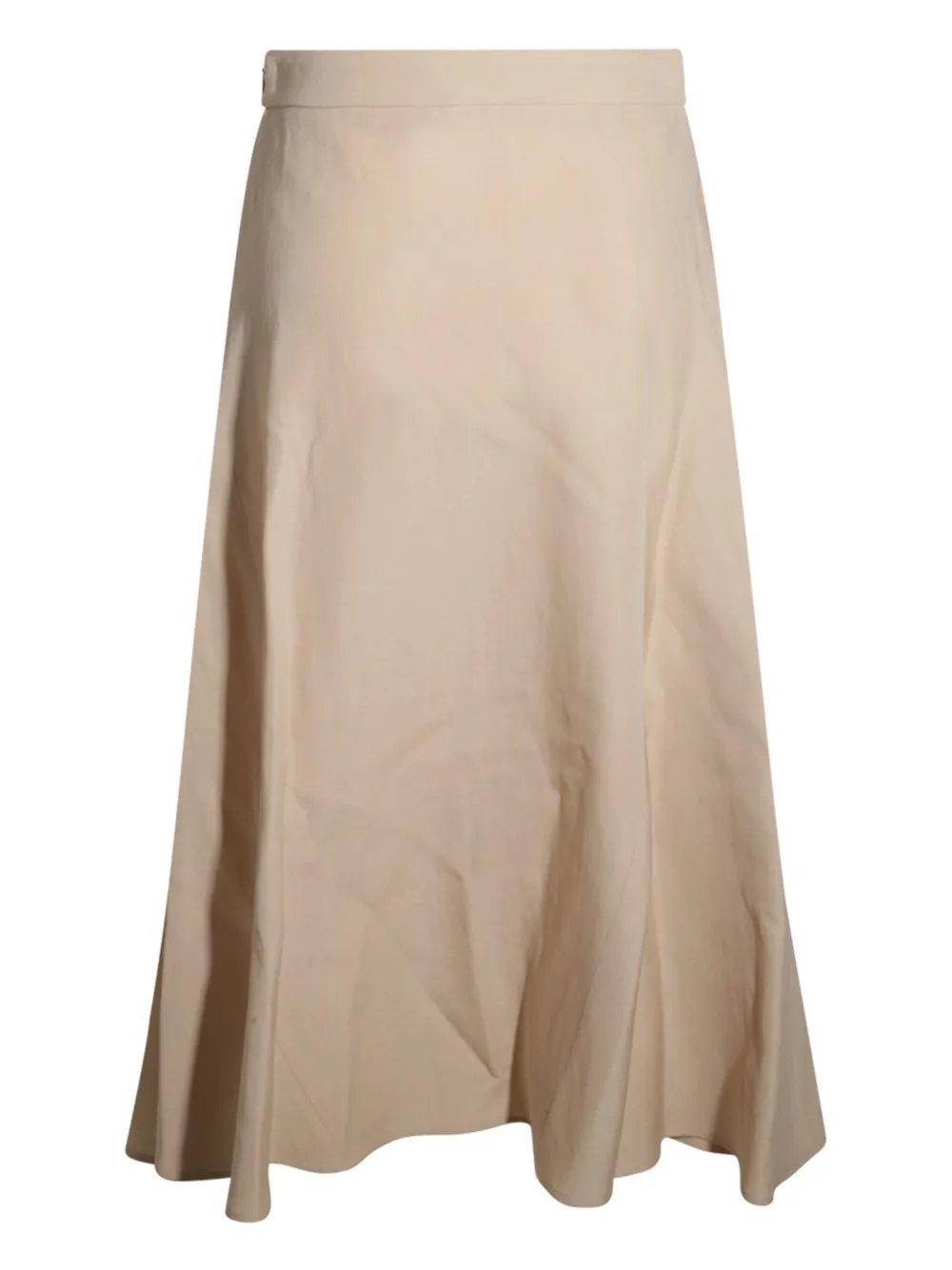 Fabiana Filippi A-line midi skirt - Beige