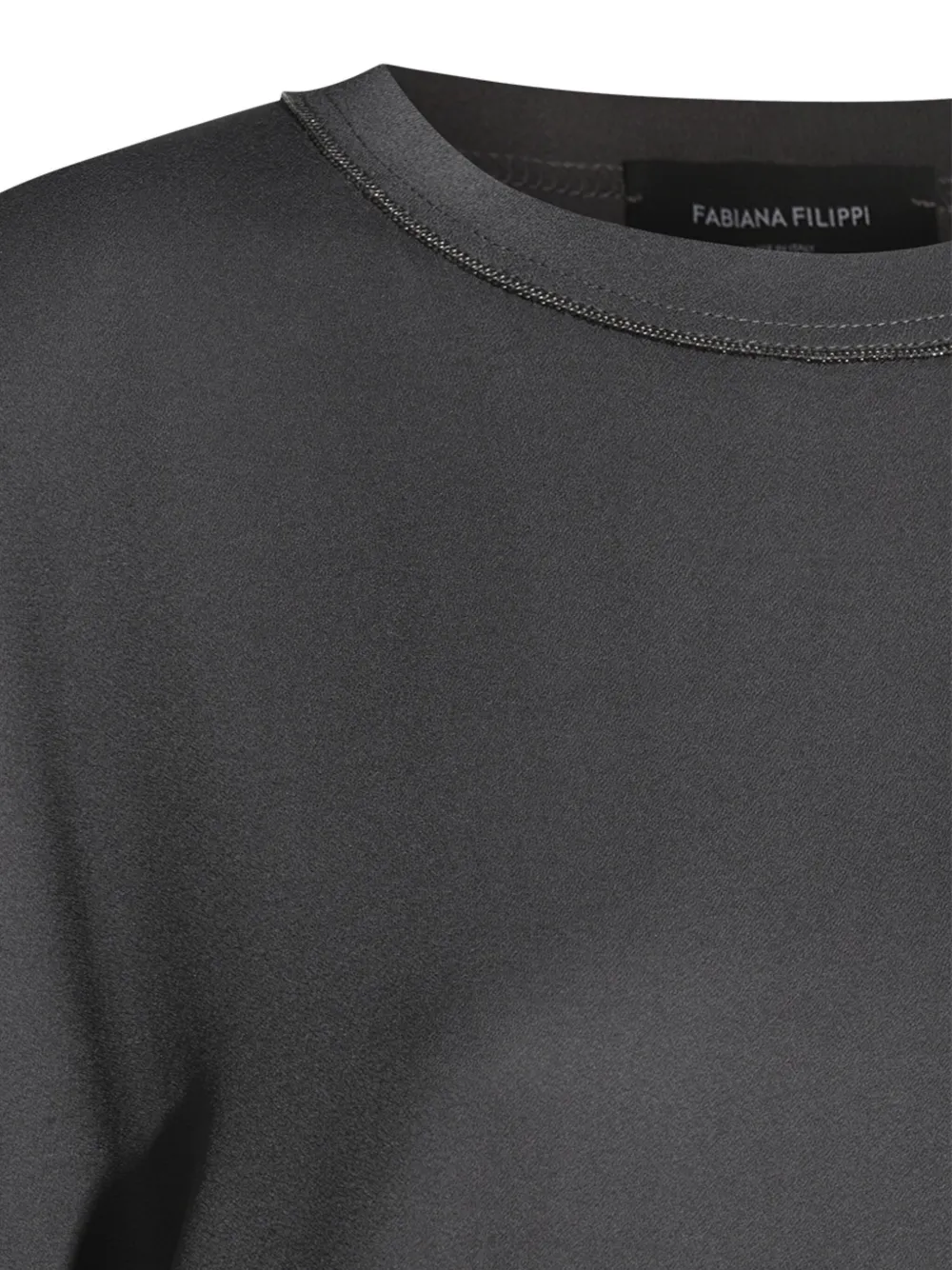 Fabiana Filippi Stretch T-shirt Grijs