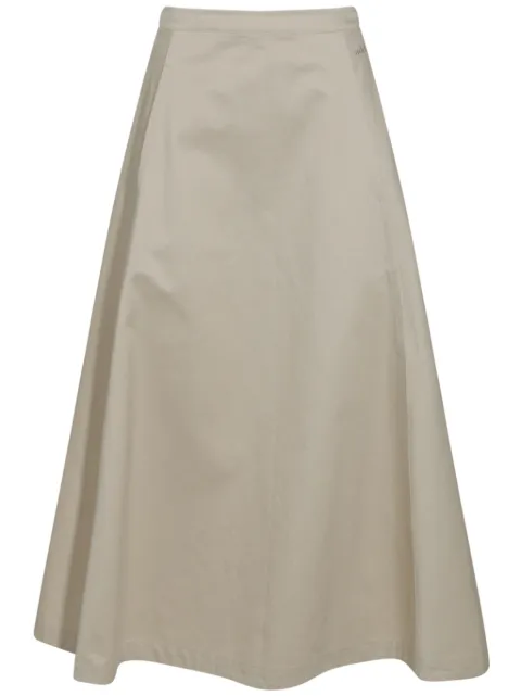 Add A-line midi skirt